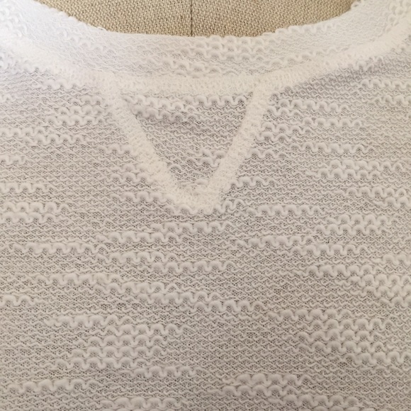 NWT KarenScott Plus Size MarledTextured Sweatshirt - Picture 3 of 7